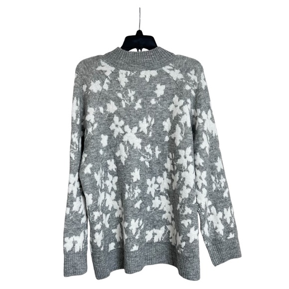 Liz Claiborne Pullover Sweater Mock Neck Long Sleeves - Picture 2 of 11